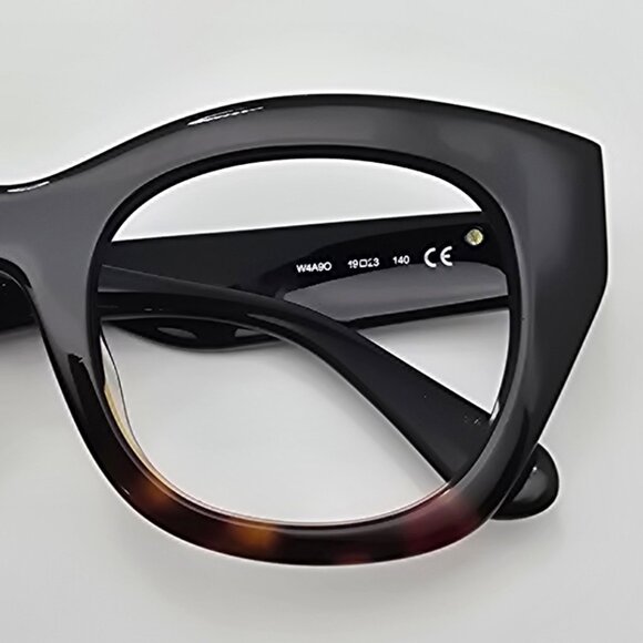 Kate Spade Jalena Black Dark Tortoise Fade Cat Eye Sunglasses Frame w/ Case 49mm - Picture 12 of 15